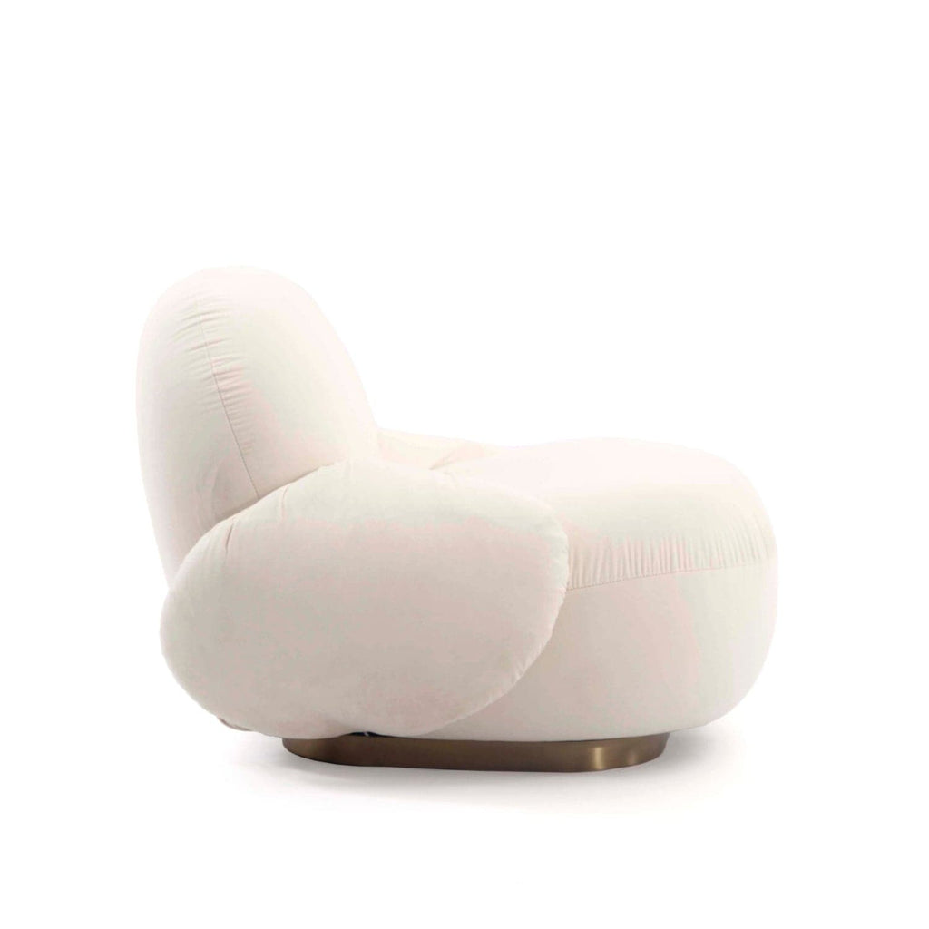 Paulin Lounge Chair with Arms-France & Son-FYS0891IVORY-Lounge ChairsChair-2-France and Son
