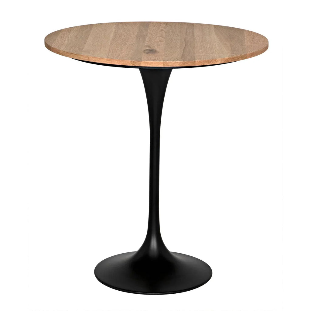 Laredo Bar Table-Noir-NOIR-GBAR005DW-36-Outdoor Bar TablesDark Walnut-1-France and Son