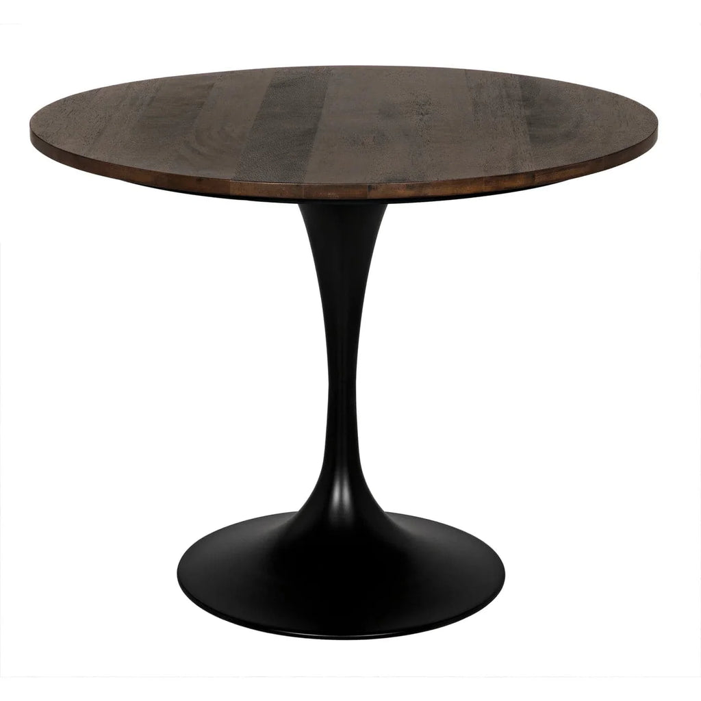 Laredo Dining Table-Noir-NOIR-GTAB594DW-36-Dining TablesDark Walnut-1-France and Son