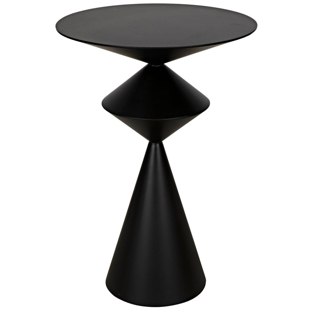 Zasa Side Table-Noir-NOIR-GTAB947MTB-Side Tables-1-France and Son