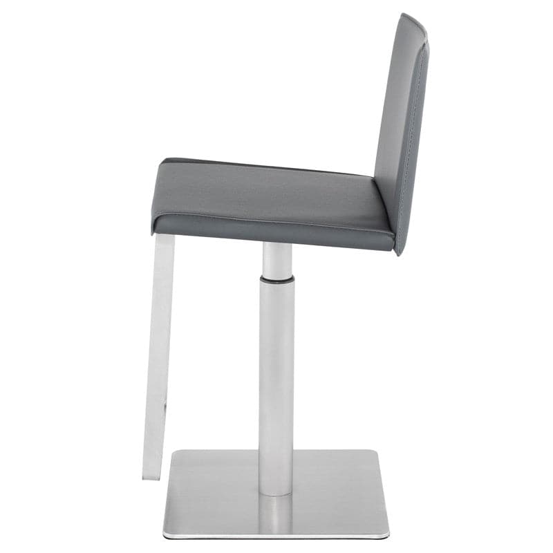 Kailee Adjustable Stool-Nuevo-NUEVO-HGAF350-Bar Stoolswhite-1-France and Son