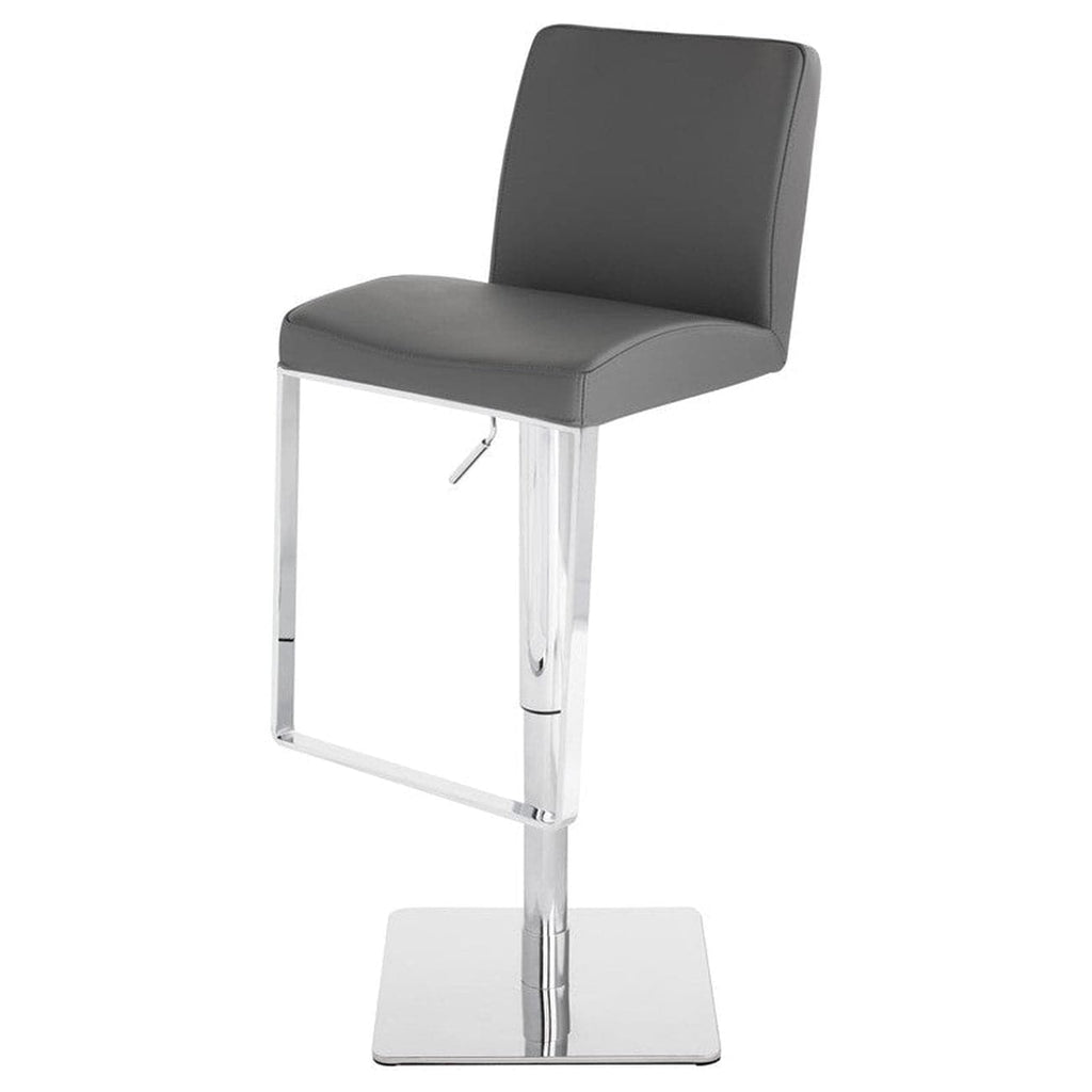 Matteo Adjustable Stool-Nuevo-NUEVO-HGAF345-Bar StoolsGrey-9-France and Son