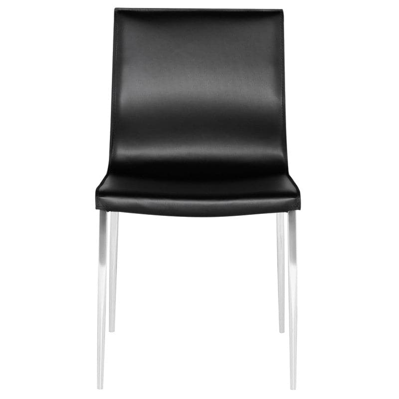 Colter Dining Side Chair-Nuevo-NUEVO-HGAR393-Dining ChairsBlack-1-France and Son