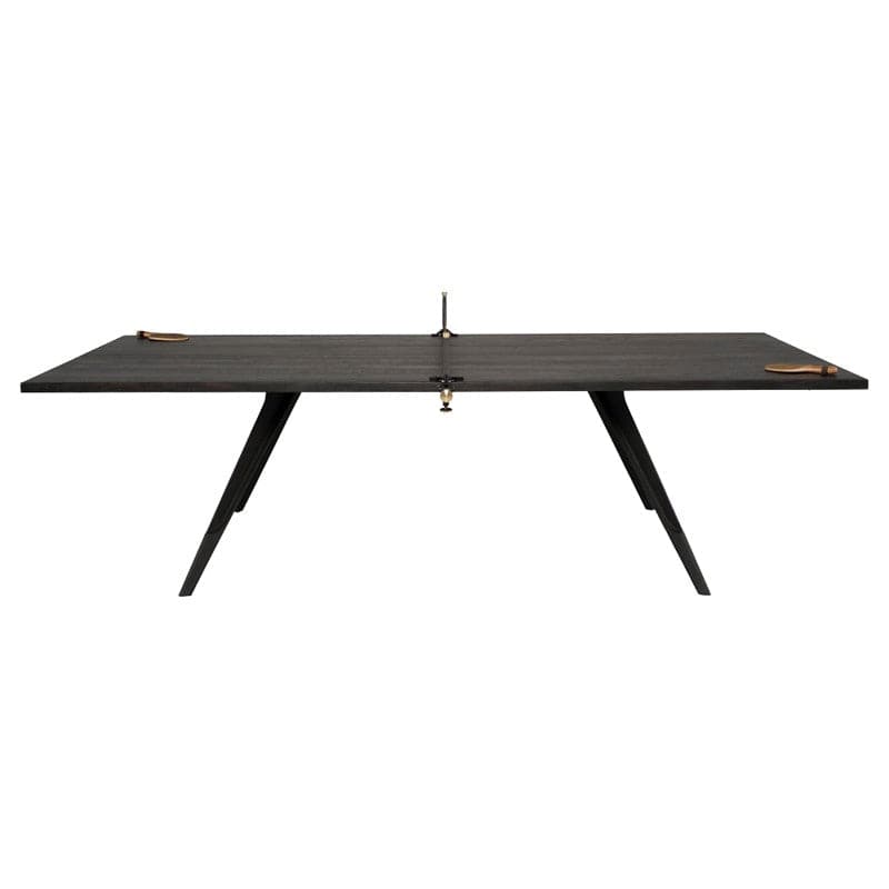 Ping Pong Table - Ebonized Oak-Nuevo-STOCKR-HGDA841-Game Tables-1-France and Son