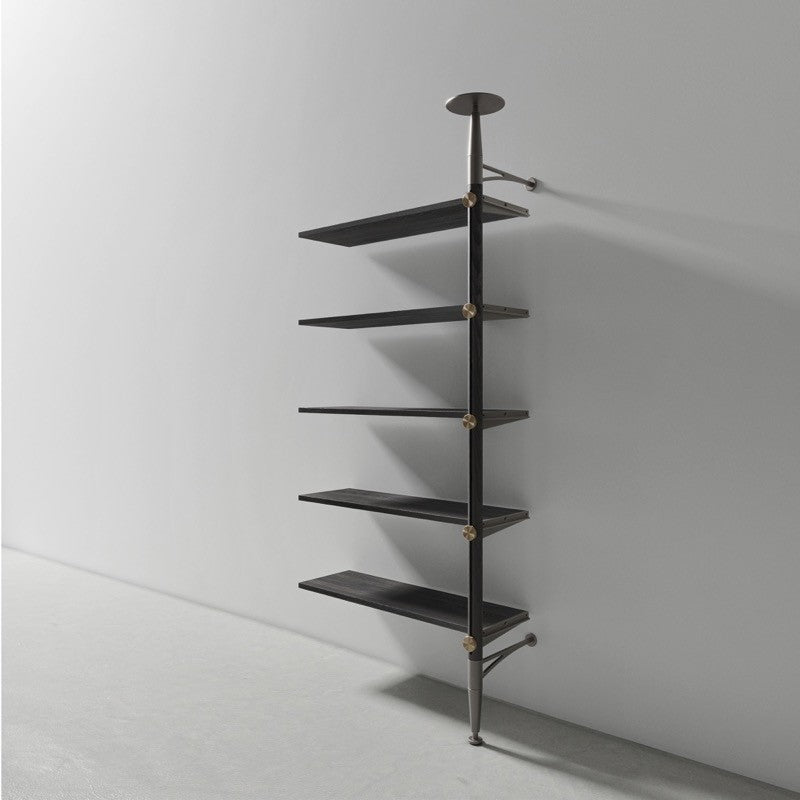 Inumbra Modular Shelving System-Nuevo-NUEVO-HGDA932-Bookcases & CabinetsShelving Unit: Ebonized-1-France and Son