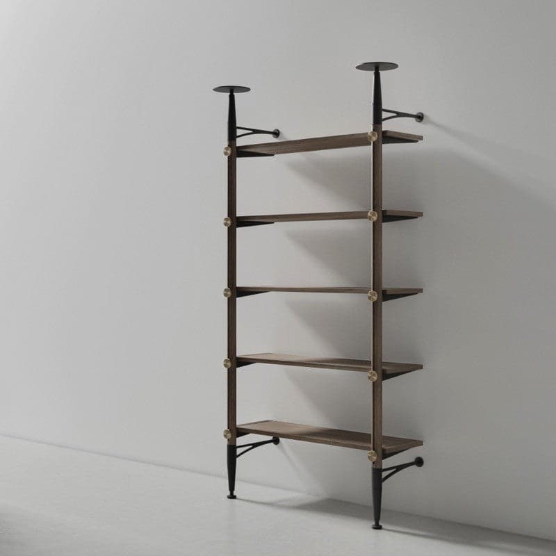 Inumbra Modular Shelving System-Nuevo-NUEVO-HGDA932-Bookcases & CabinetsShelving Unit: Ebonized-1-France and Son