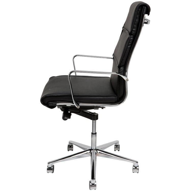 Lucia Office Chair-Nuevo-NUEVO-HGJL286-Task ChairsLow Back-Black-1-France and Son