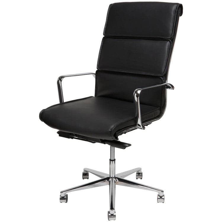 Lucia Office Chair-Nuevo-NUEVO-HGJL286-Task ChairsLow Back-Black-1-France and Son