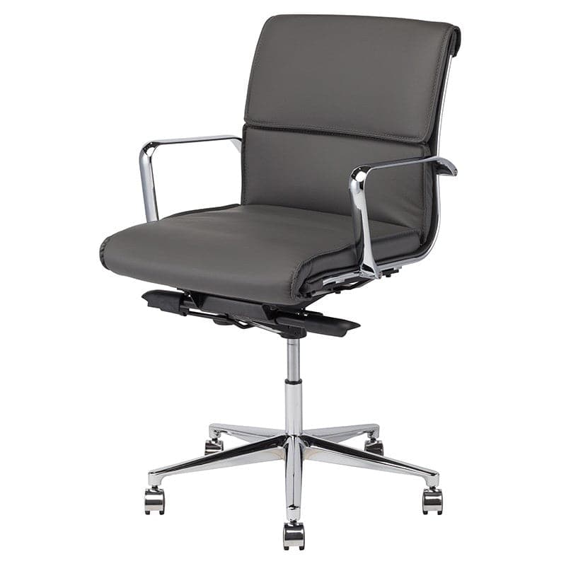 Lucia Office Chair-Nuevo-NUEVO-HGJL286-Task ChairsLow Back-Black-1-France and Son