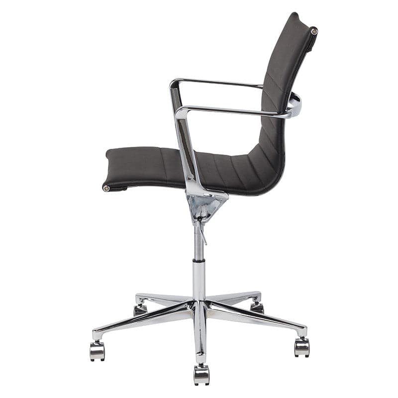 Antonio Office Chair-Nuevo-NUEVO-HGJL322-Task ChairsBlack-1-France and Son