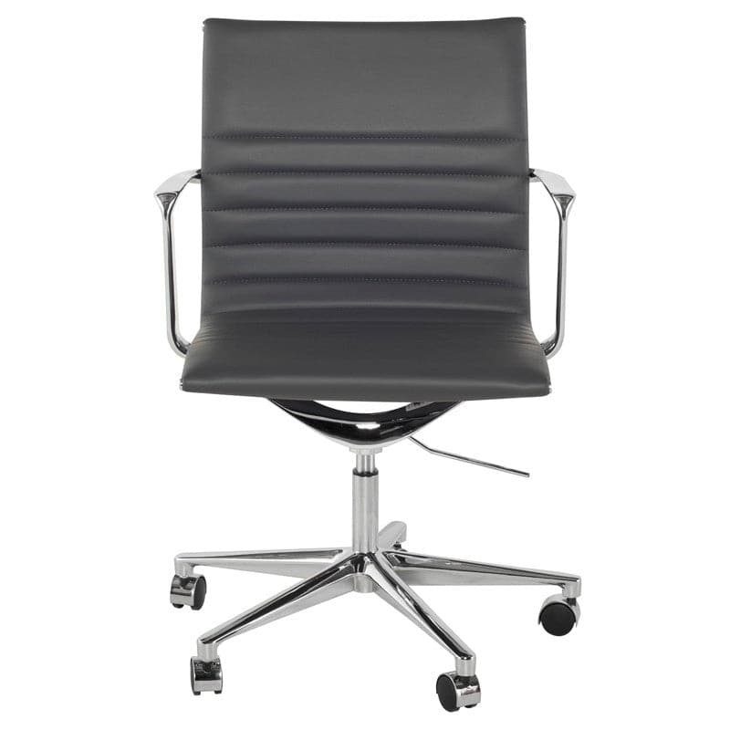 Antonio Office Chair-Nuevo-NUEVO-HGJL322-Task ChairsBlack-1-France and Son