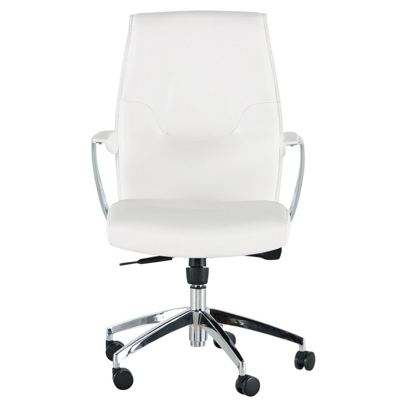 Klause Office Chair-Nuevo-NUEVO-HGJL389-Task Chairsblack naugahyde seat-1-France and Son