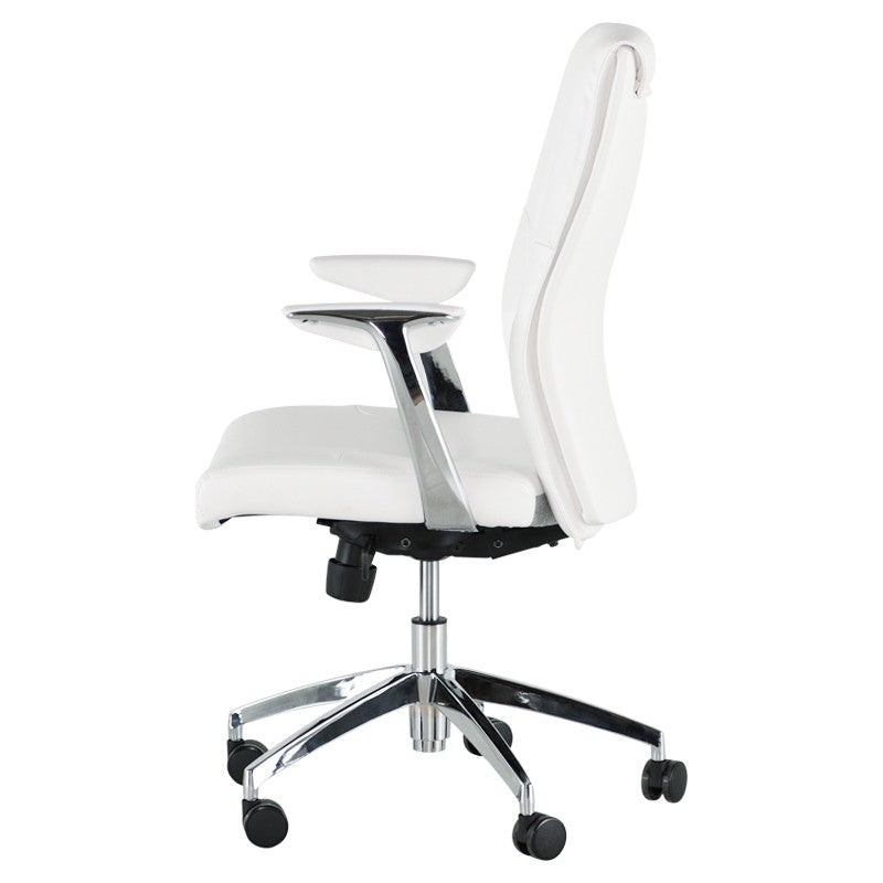 Klause Office Chair-Nuevo-NUEVO-HGJL389-Task Chairsblack naugahyde seat-1-France and Son