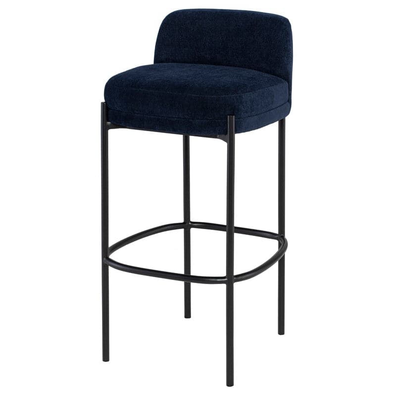 Inna Bar Stool With Seat Back-Nuevo-NUEVO-HGMV230-Bar Stoolsalmond-3-France and Son