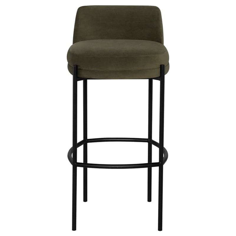 Inna Bar Stool With Seat Back-Nuevo-NUEVO-HGMV230-Bar Stoolsalmond-3-France and Son