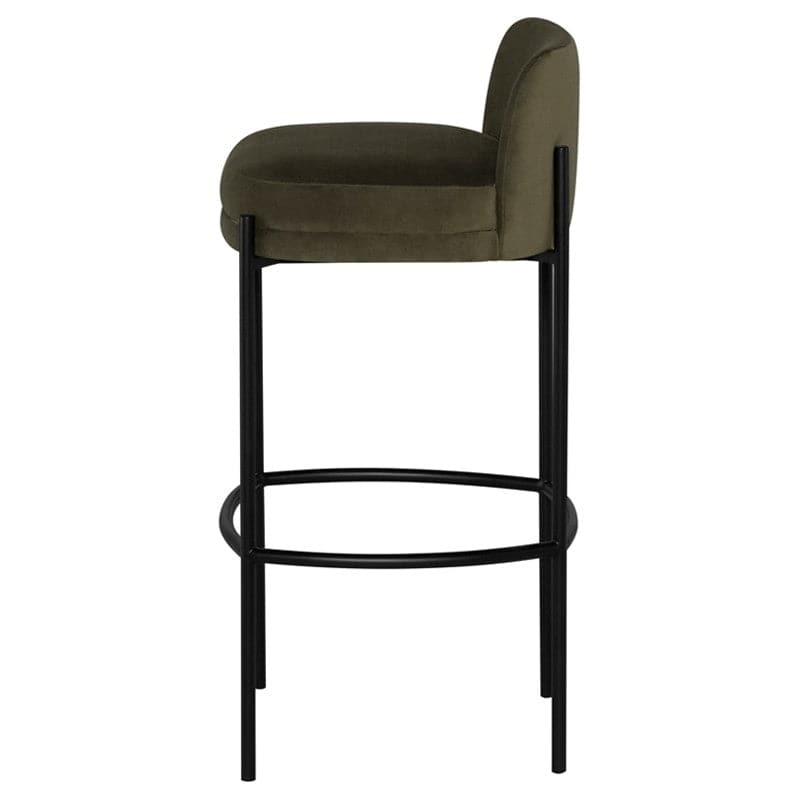 Inna Bar Stool With Seat Back-Nuevo-NUEVO-HGMV230-Bar Stoolsalmond-3-France and Son