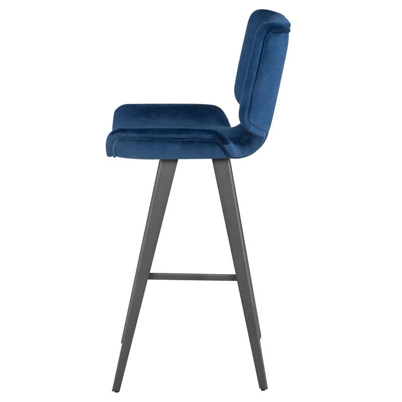 Astra Bar Stool-Nuevo-NUEVO-HGNE250-Bar StoolsPetrol-1-France and Son