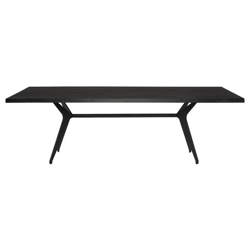 Daniele Dining Table-Nuevo-NUEVO-HGNE268-Dining TablesSmall-black ceramic-1-France and Son