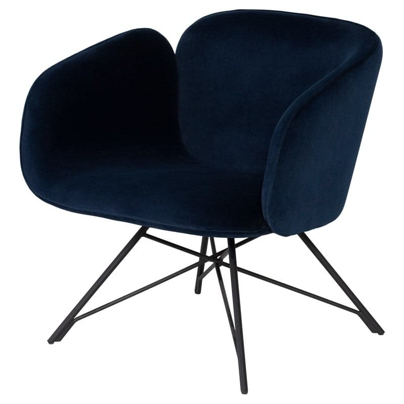 Doppio Occasional Chair-Nuevo-NUEVO-HGNE221-Lounge Chairscoal fabric-1-France and Son