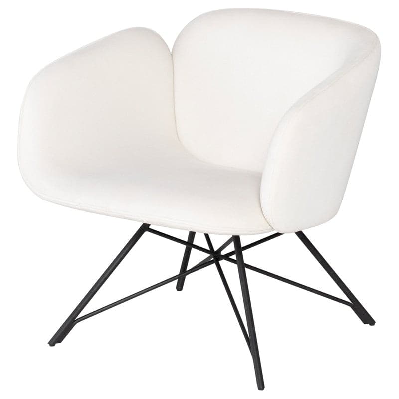 Doppio Occasional Chair-Nuevo-NUEVO-HGNE221-Lounge Chairscoal fabric-1-France and Son