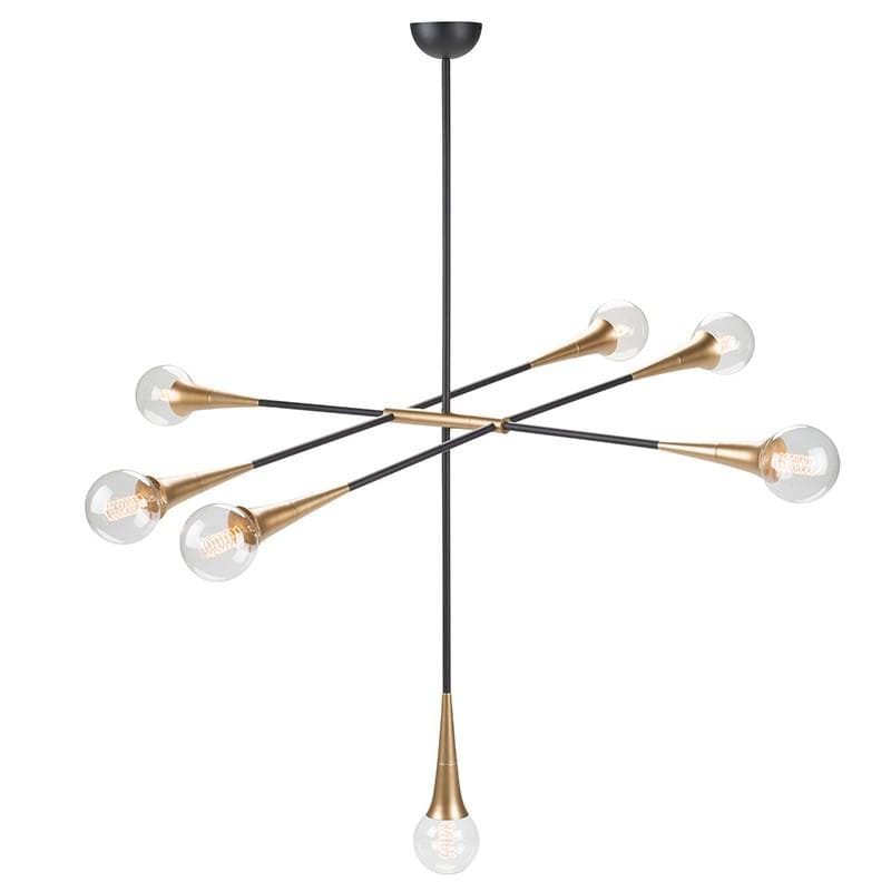 Tristan Pendant-Nuevo-NUEVO-HGRA492-Pendants5 light-Black-1-France and Son