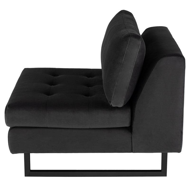 Janis Sofa Extension-Nuevo-NUEVO-HGSC544-SofasLarge-Dark Grey Tweed-Black-1-France and Son