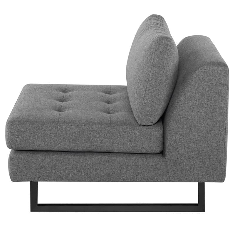 Janis Sofa Extension-Nuevo-NUEVO-HGSC544-SofasLarge-Dark Grey Tweed-Black-1-France and Son