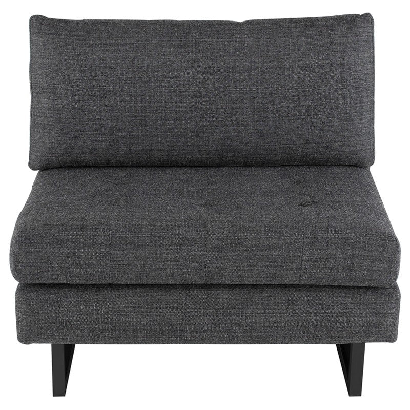 Janis Sofa Extension-Nuevo-NUEVO-HGSC544-SofasLarge-Dark Grey Tweed-Black-1-France and Son