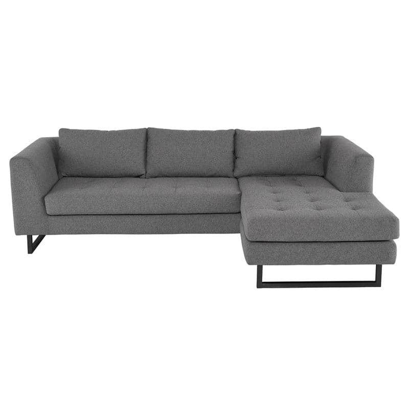 Matthew Sectional-Nuevo-NUEVO-HGSC623-SectionalsMauve-matte black steel legs-1-France and Son