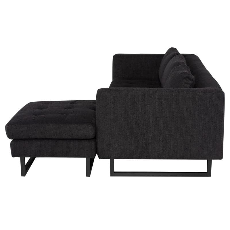 Matthew Sectional-Nuevo-NUEVO-HGSC623-SectionalsMauve-matte black steel legs-1-France and Son