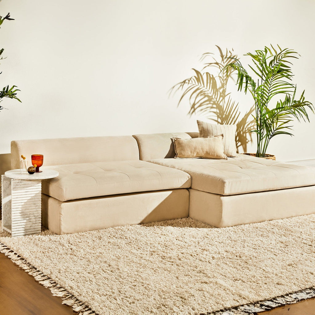 Lola Modular Sectional-Nuevo-NUEVO-HGSN323-SectionalsLinen-Armless Sofa-1-France and Son