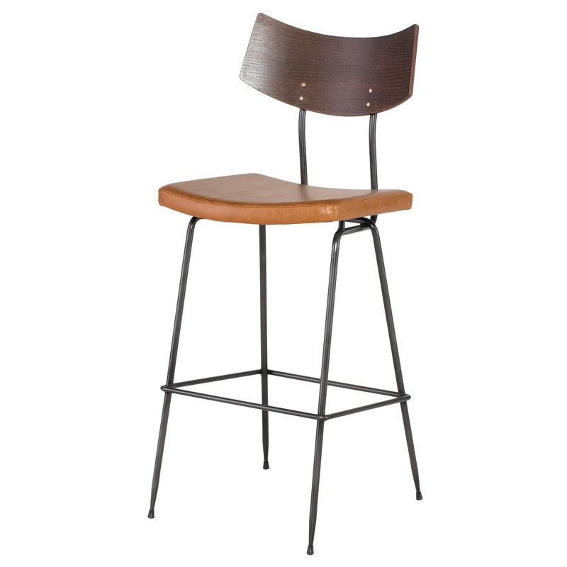 Soli Bar Stool-Nuevo-NUEVO-HGSR813-Bar StoolsShell Boucle-1-France and Son