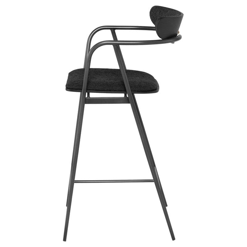 Gianni Counter Stool-Nuevo-NUEVO-HGSR799-Stools & OttomansActivated Charcoal-1-France and Son