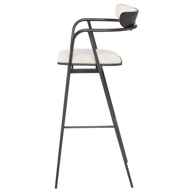 Gianni Counter Stool-Nuevo-NUEVO-HGSR797-Bar StoolsBlack-Leather-1-France and Son