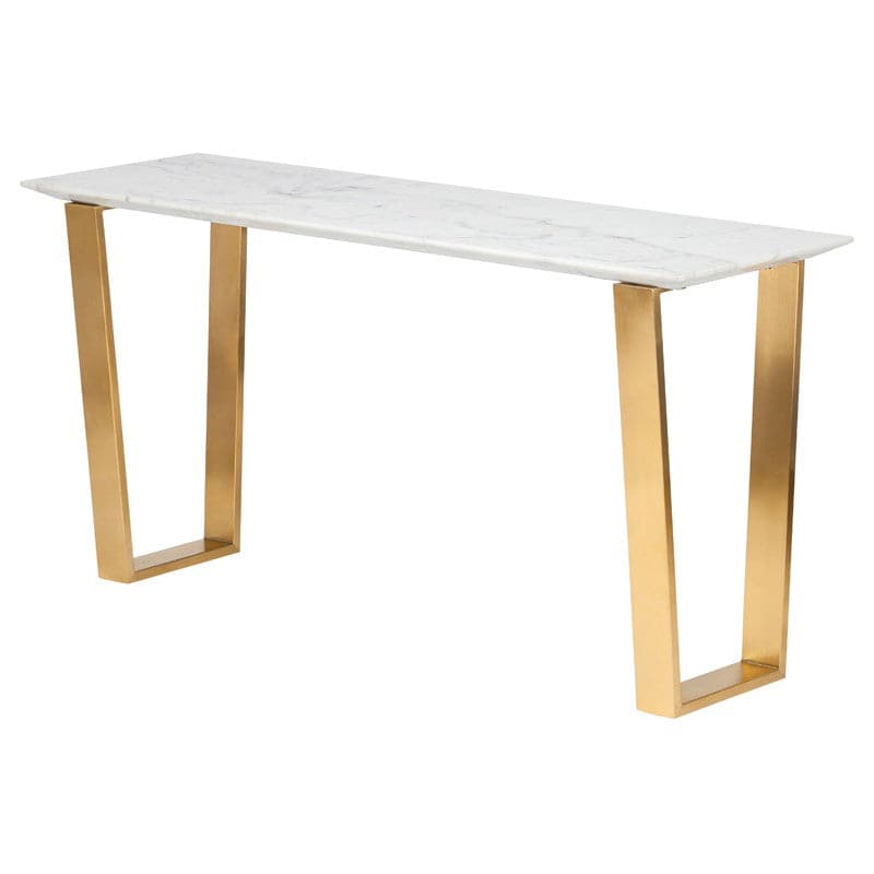 Catrine Console Table-Nuevo-NUEVO-HGNA307-Console TablesBlack Gold-1-France and Son