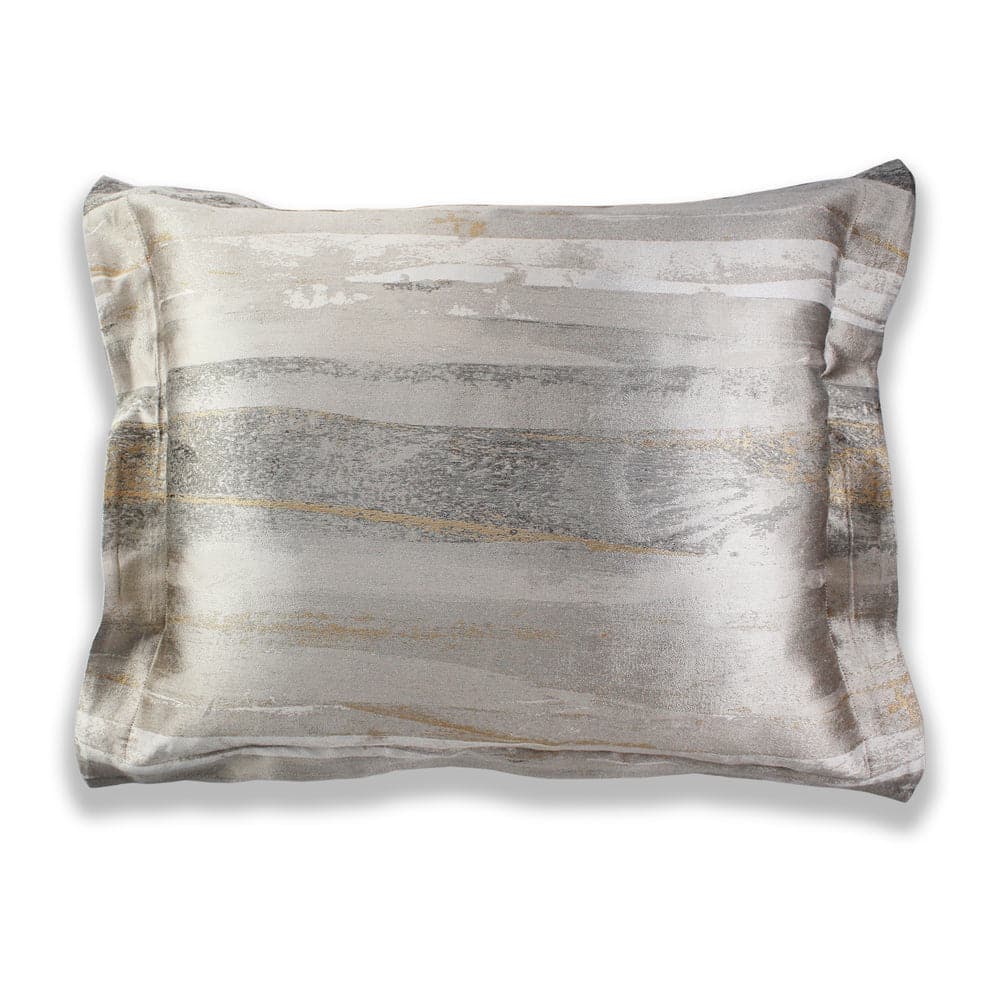 Horizon Pillow-Ann Gish-ANNGISH-PWHO3625-GLD-SIL-PillowsGold Silver-2-France and Son