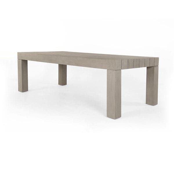 Sonora Outdoor Dining Table-Four Hands-FH-JSOL-055-Outdoor Dining TablesWeathered Grey-2-France and Son