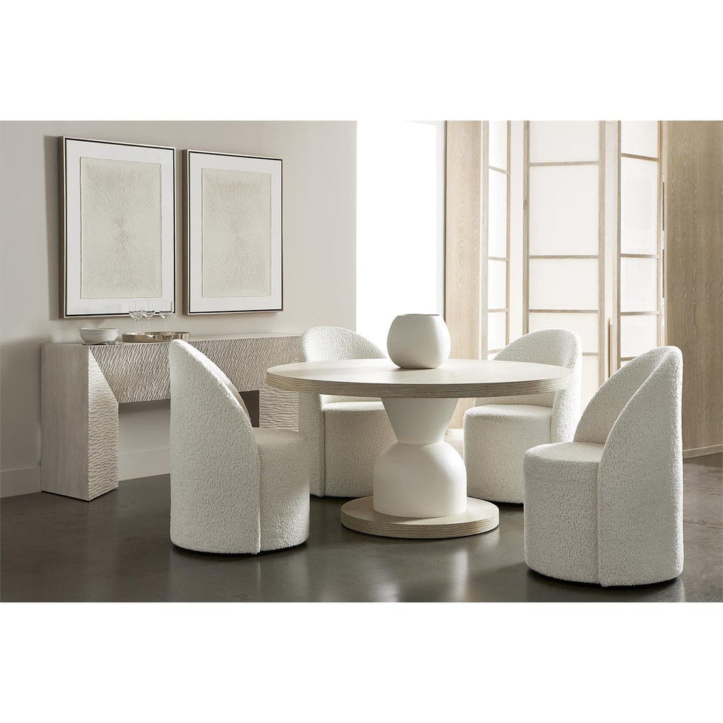 Solaria Dining Table - Round-Bernhardt-BHDT-K1736-Dining Chairs-1-France and Son