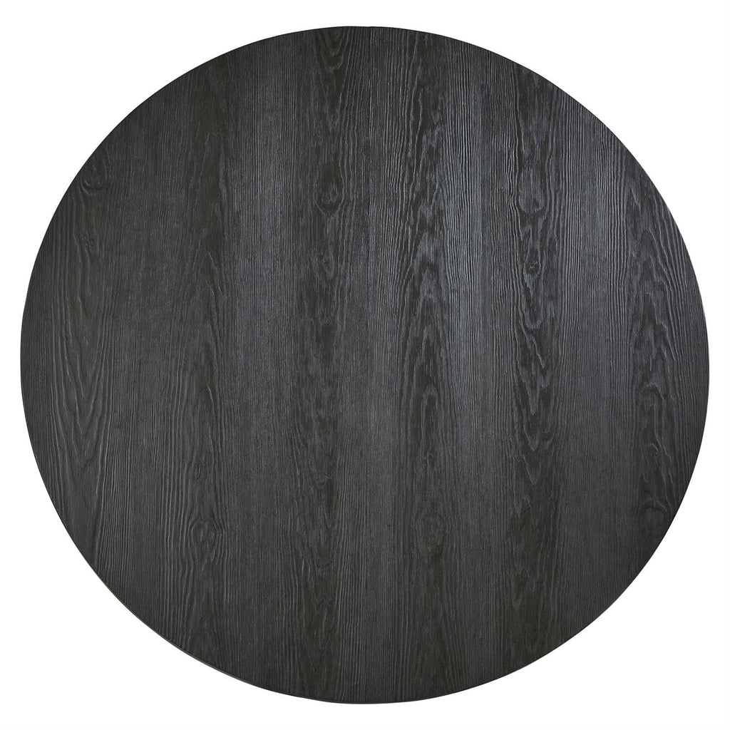 Trianon Round Dining Table-Bernhardt-BHDT-K1810-Dining TablesGris Finish-1-France and Son