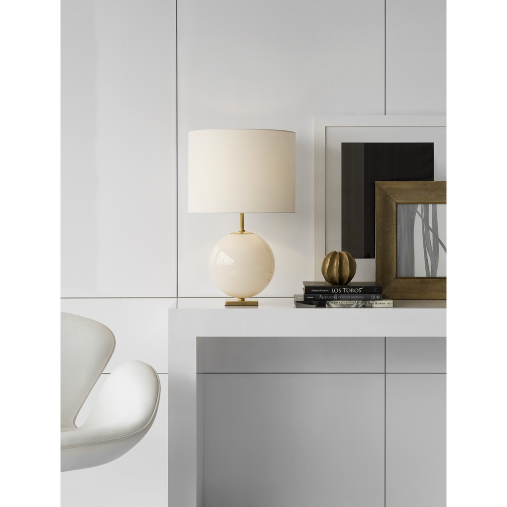 Eclipse Table Lamp-Visual Comfort-VISUAL-KS 3014BLS-L-Table LampsBlush-Cream Linen-1-France and Son