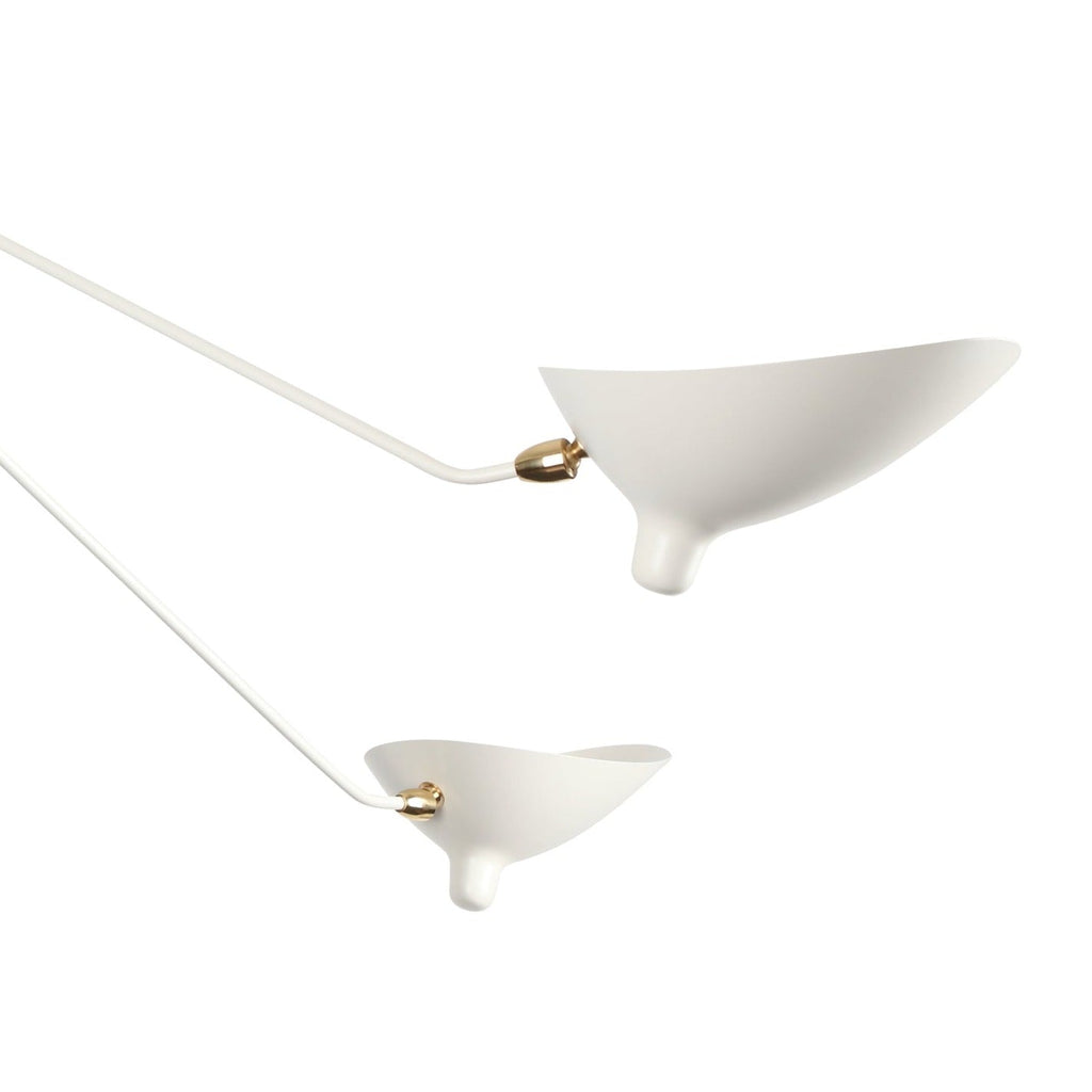 Mid-Century Modern Reproduction MCL-SP5 Five Arm Spider Ceiling Lamp Inspired by Serge Mouille