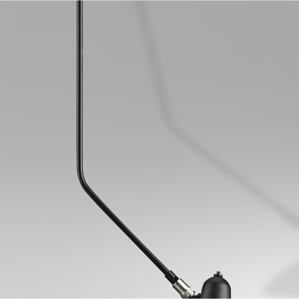 Mid-Century Modern Reproduction Mantis BS4 Ceiling Lamp - Black Inspired by Bernard Schottlander