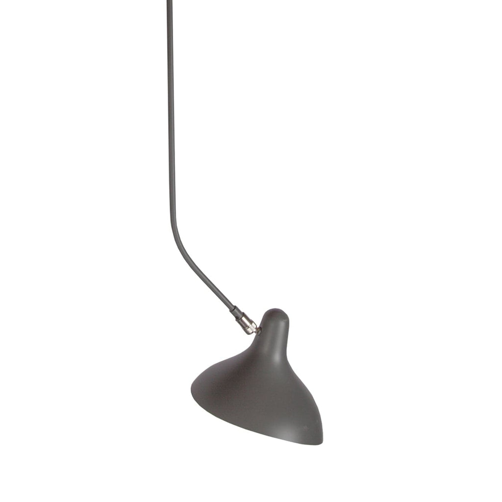 Mid-Century Modern Reproduction Mantis BS4 Ceiling Lamp - Grey Inspired by Bernard Schottlander