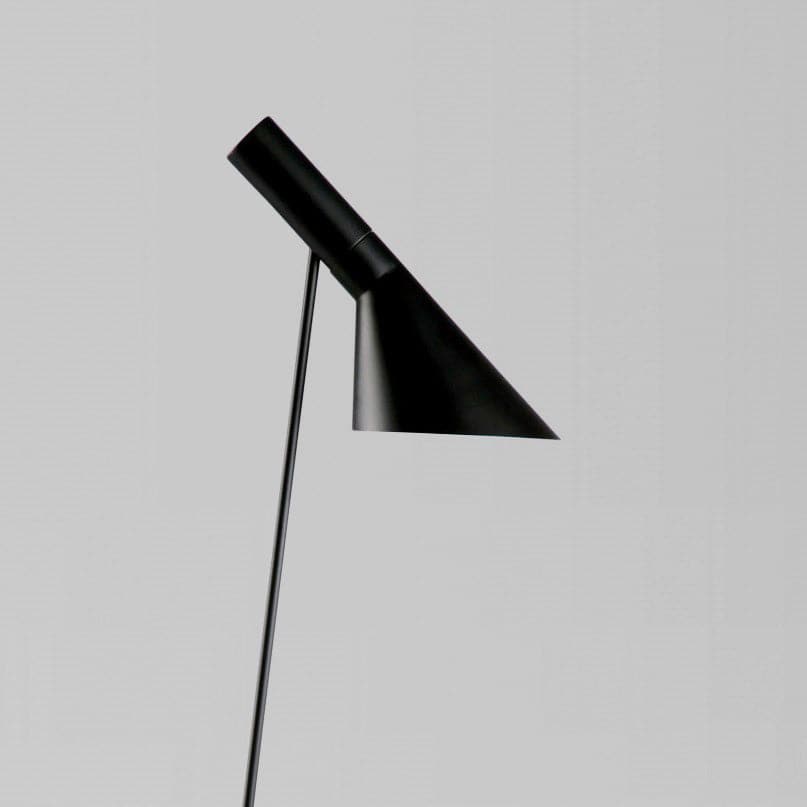 Mid Century AJ Floor Lamp-France & Son-LBF002BLACK-Floor LampsBlack-1-France and Son