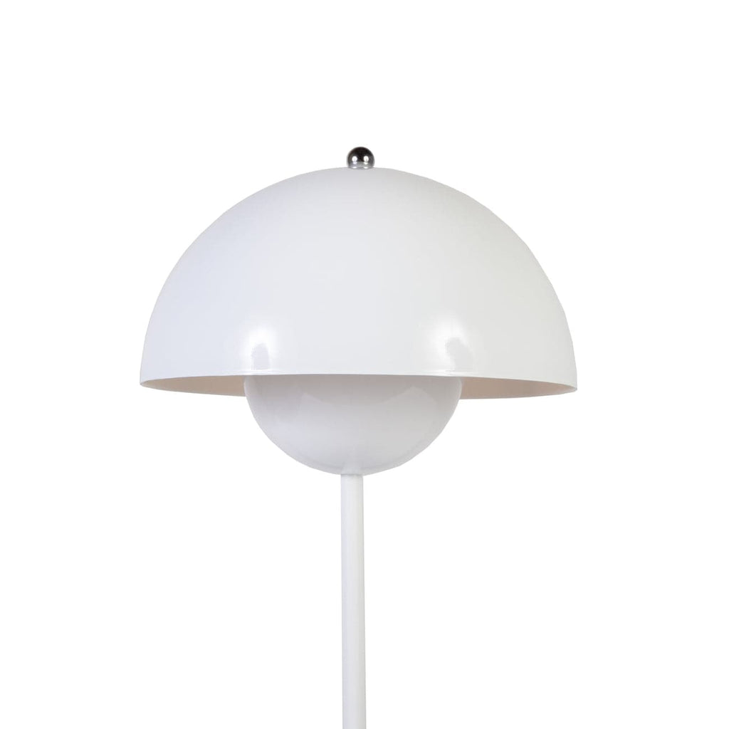 Mid Century Flowerpot Table Lamp VP3 - White-France & Son-LBT033WHT-Table Lamps-1-France and Son