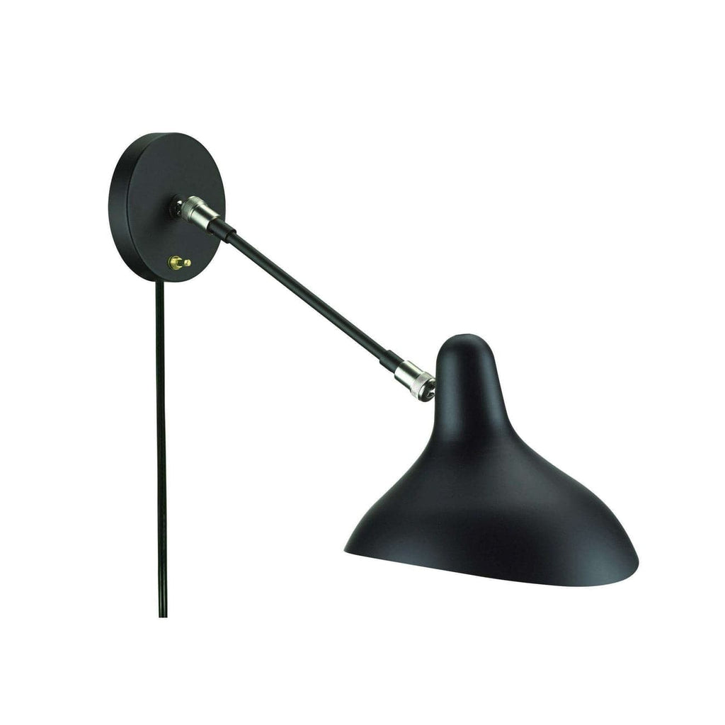 Mid Century Mantis Wall Sconce - Black-France & Son-LBW051BLKNEW-Wall Lighting-1-France and Son
