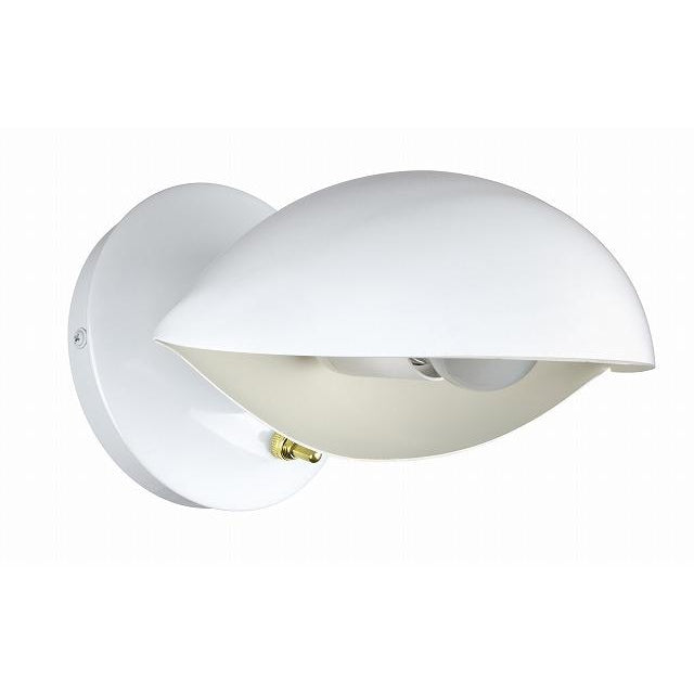 Modern Conch Wall Sconce-France & Son-LBW099DWHT-Wall Lighting-1-France and Son