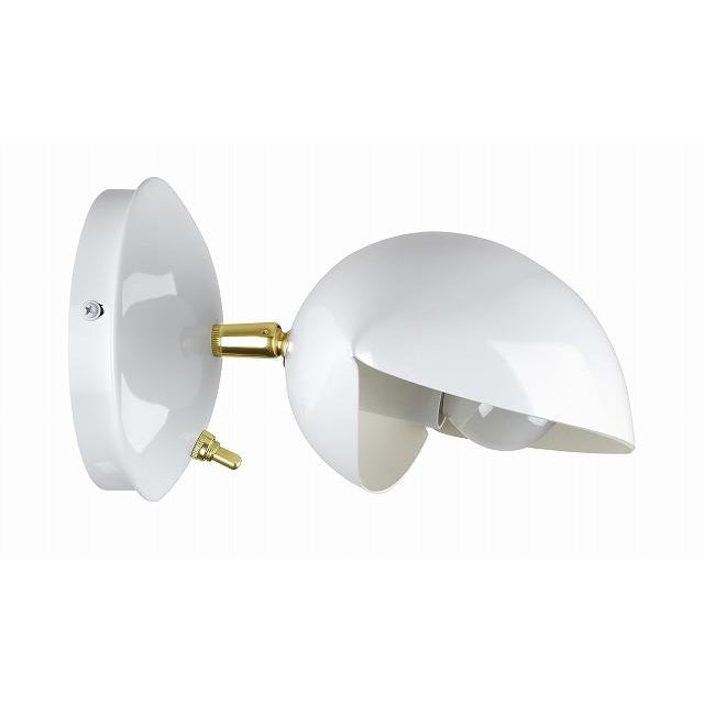 Modern Conch Wall Sconce-France & Son-LBW099DWHT-Wall Lighting-1-France and Son