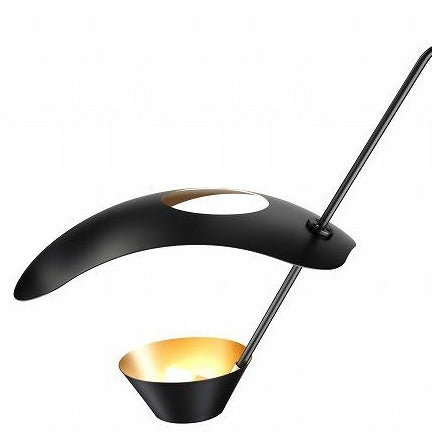 Pierre Gauriche Cerf Volant Wall Lamp-France & Son-LBW117BLK-Wall Lighting-1-France and Son
