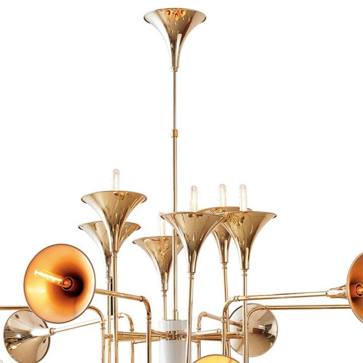 Modern Botti Trumpet Chandelier
